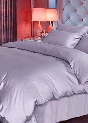 Сатин однотонний lavander, №3220 (двоспальний)