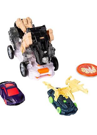 Машинка-трансформер screechers wild! s4 l3 - лайтнинг райно