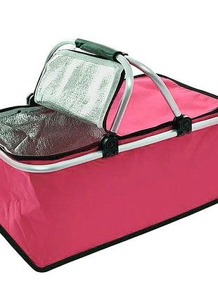 Термосумка складана a-plus 48 х 28 x 23 см 372 fb (код 417) (уцінка)