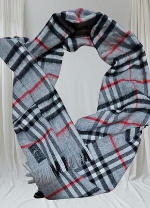 Шарф франция серый 145х28