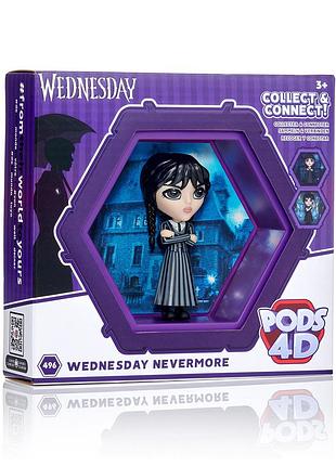 Коллекционная фигурка wow! pods 4d - венсдей в школьной форме