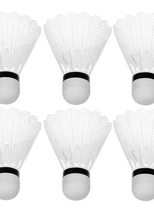 Набір воланів для бадмінтону xt 6 шт. (x-treme)