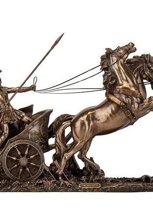 Статуэтка настольная veronese ахиллес на колеснице 30х35х14 см 76714a4