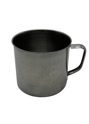 Кружка из нержавеющей стали со съемной ручкой кружка нержавейка №5 d 12cm h 10,5cm 1л высший сорт forkopt