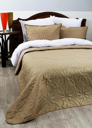 Покрывало стеганое lotus 200х220 basic бежевый