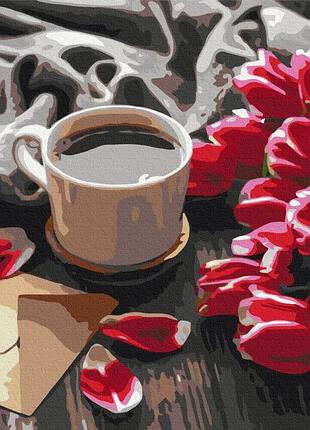 Тюльпаны к кофе