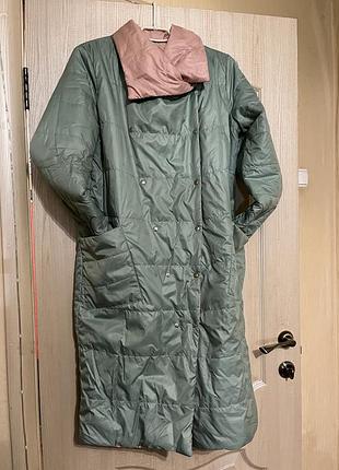 Зручне двохсторонне пальто