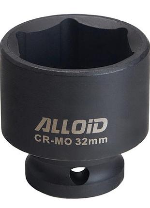 Alloid.торцевая головка ударная 1/2", 32 мм.
