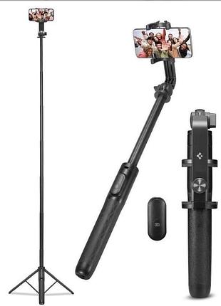 Штатив для селфі spigen selfie stick tripod s560w black, amazon, німеччина