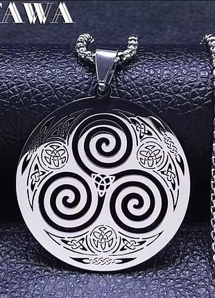 Кулон на ланцюжку «трикселій» (довжина 50,0 см) арт. 06580