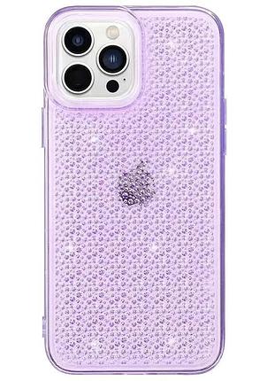 Чохол tpu shine для apple iphone 12 pro max (6.7") purple