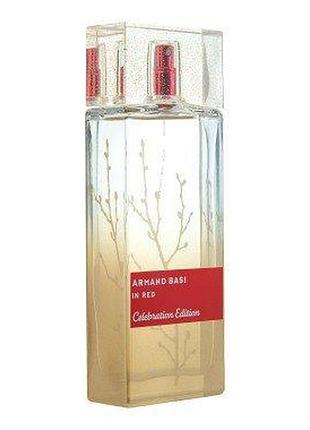 Armand basi in red celebration edition туалетна вода 50 мл