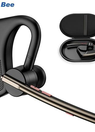 Bluetooth-гарнитура new bee m50 bluetooth 5.2 блютуз гарнитура black (nb-m50)