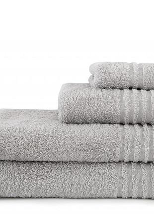 Полотенце махровое irya 50х90 linear orme серый