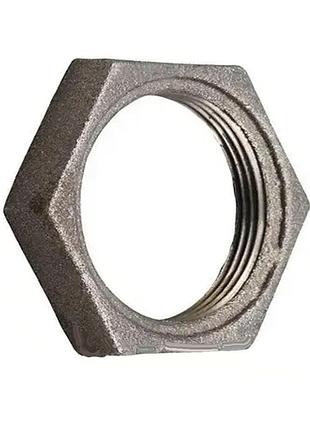 Контрагайка чавунна без покриття 1"
