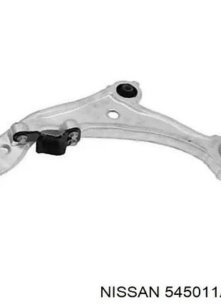 Рычаг передней подвески нижний левый nissan murano z51 07-14, 545011at0a