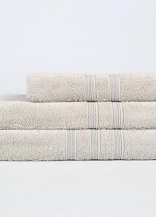 Полотенце махровое irya 70х140 deco coresoft бежевый