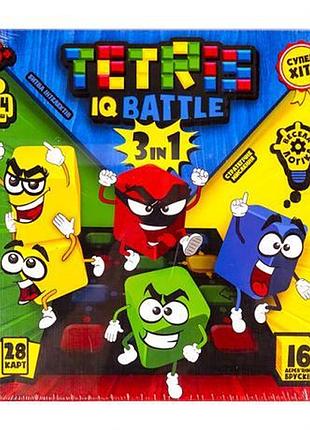 Настольная развлекательная игра "tetris iq battle 3in1" укр g-tib-02u knz