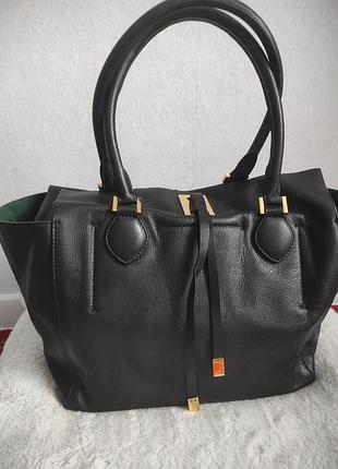 Шкіряна сумка miranda michael kors