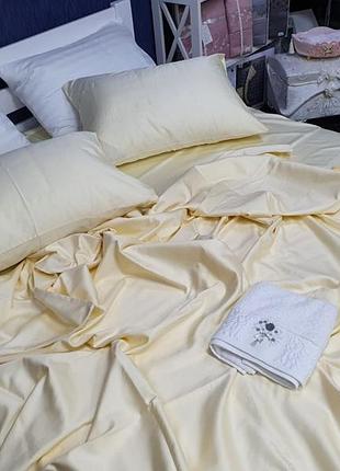 Сатин однотонний champagne, №081 (двосп. на рез.)