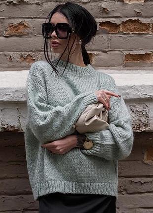 Базовий светр від zara, р.m шерсть альпака