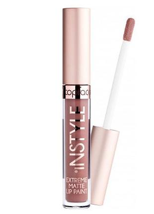 Стійка помада для губ topface "instyle - extreme matte lip paint", 026 018