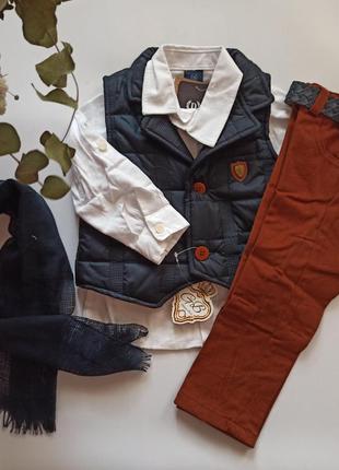 Праздничный комплект для мальчика domakin, (86 см)