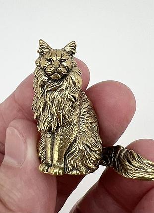Фигурка "кошка" из латуни арт. 06946