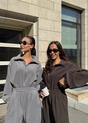 Комбинезоны из теплого флиса