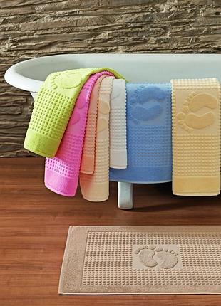 Килимок-рушник winter жовтий 50х70см, 100% бавовна, ozdilek