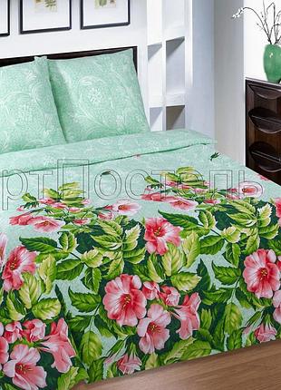 Постільна білизна поплін в'юнок двоспальний євро