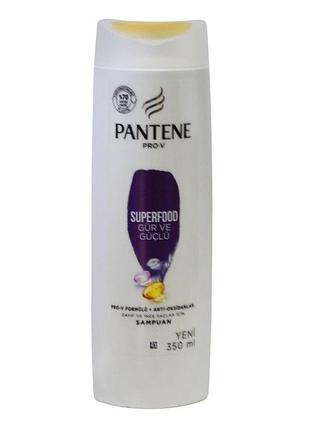 Шампунь для волосся pantene 350мл superfood