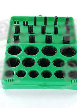 Набор уплотнительных колец черные 500 шт. (диам. 2,8-50 мм) (rider) rd11500zk