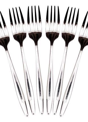 Набор десертных вилок 6 предметов 14 (см) серебро hp-8-30