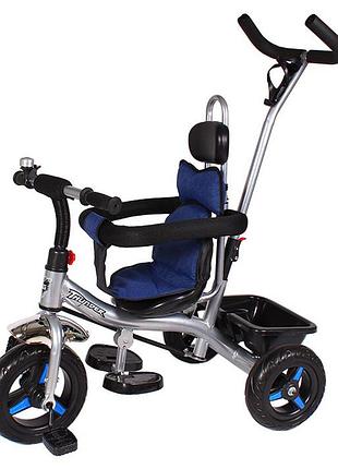 Велосипед триколісний з батьківською ручкою tilly thunder тіллі 4 кольори