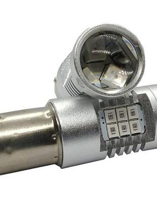 Led-автолампа 4g21 stellar цоколь p21w/ba15s/1156 червоний