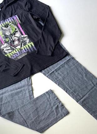 Піжама комбінована фліс/фланель чоловіча