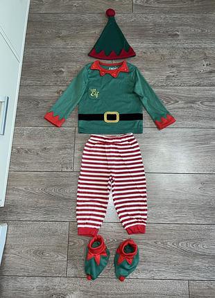 Новорічний костюм ельф на 1 рік