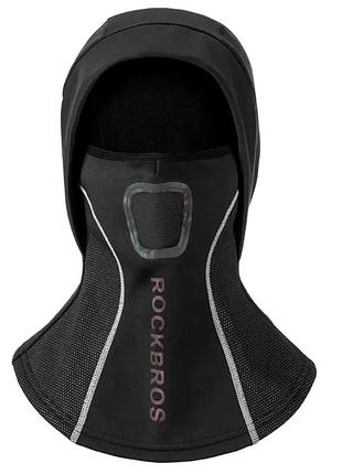 Термо флисовая балаклава rockbros lf7478 до-10 маска лыжная подшлемник