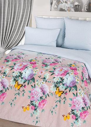 Постельное белье поплин ваниль семейный