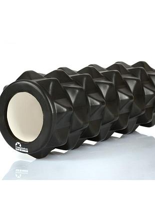 Массажный ролик majestic sport eva 33 x 12.5 см (валик, роллер) gve5017/c poland