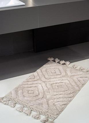 Килимок у ванну irya 60х90 camella бежевий