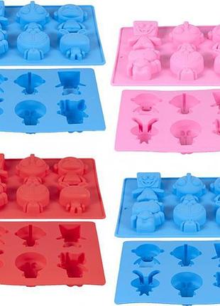 Форма силіконова "тварини" 24*19*3,5 см x3-117