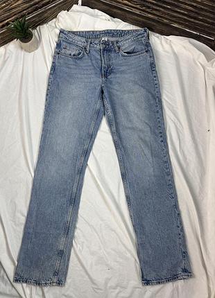 Джинси прямого крою джинсы прямого кроя 38м