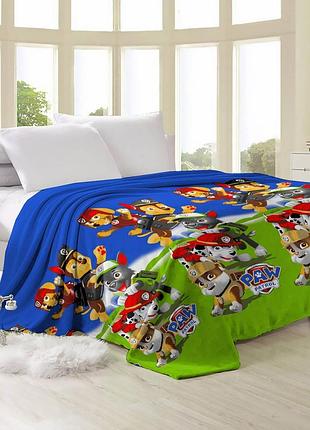 Плед велсофт 160х220 щенячий паструль