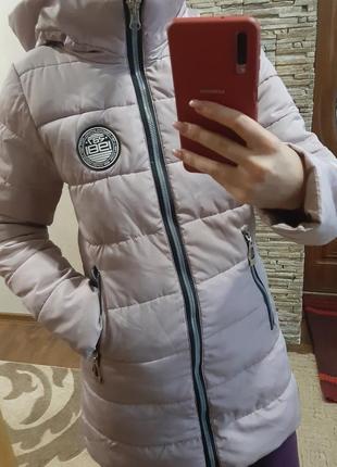 Стильна зимова курточка1 фото