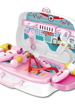 Детский игровой набор в доктора 13 предметов happy doctor