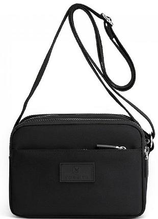 Женская наплечная сумка, кроссбоди confident черная