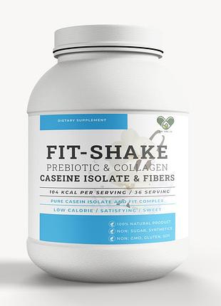Протеин для похудения 1,2 кг ( белковый коктейль ) казеиновый для девушек fit shake envie lab ваніль