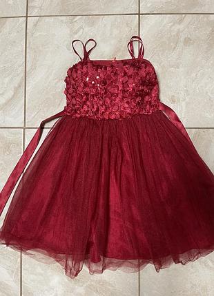 Сукня святкова новорічна для дівчинки